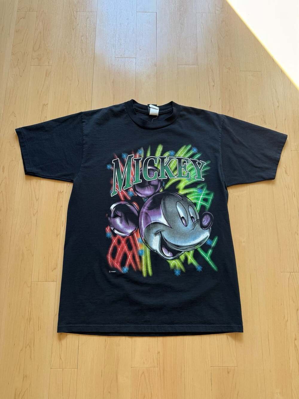 90s Mickey Unlimited Mickey Mouse Fireworks Graphic T-Shirt
